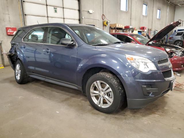 2GNALAEK3E6177952 - 2014 CHEVROLET EQUINOX LS BLUE photo 4