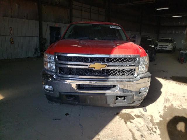 1GC1KXCG2CF170765 - 2012 CHEVROLET SILVERADO K2500 HEAVY DUTY LT RED photo 5