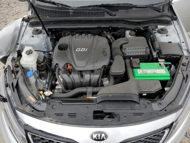 KNAGM4A71E5490350 - 2014 KIA OPTIMA LX SILVER photo 11