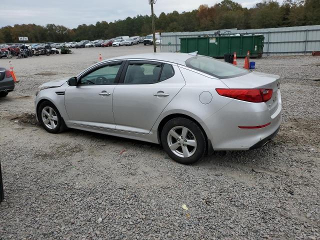 KNAGM4A71E5490350 - 2014 KIA OPTIMA LX SILVER photo 2