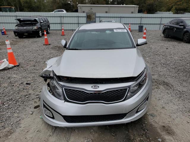 KNAGM4A71E5490350 - 2014 KIA OPTIMA LX SILVER photo 5