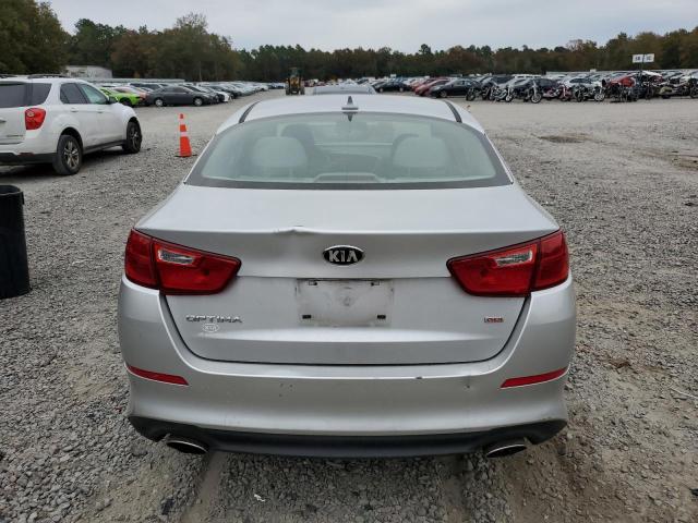 KNAGM4A71E5490350 - 2014 KIA OPTIMA LX SILVER photo 6