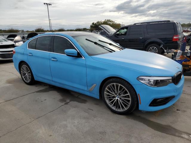 WBAJA5C54JWA38500 - 2018 BMW 530 I BLUE photo 4