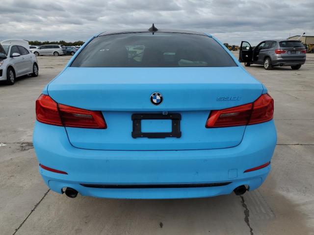 WBAJA5C54JWA38500 - 2018 BMW 530 I BLUE photo 6