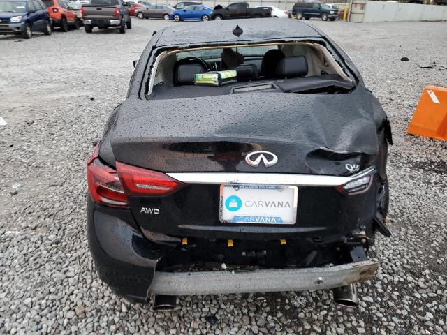 JN1EV7AR3KM555617 - 2019 INFINITI Q50 LUXE BLACK photo 6