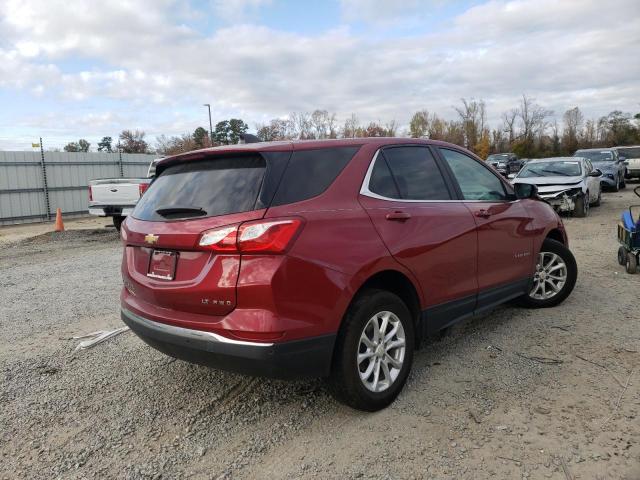 2GNAXUEV6M6149447 - 2021 CHEVROLET EQUINOX LT RED photo 3