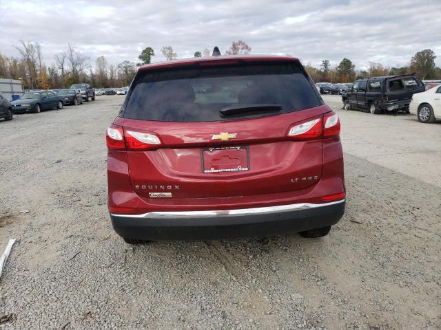 2GNAXUEV6M6149447 - 2021 CHEVROLET EQUINOX LT RED photo 6