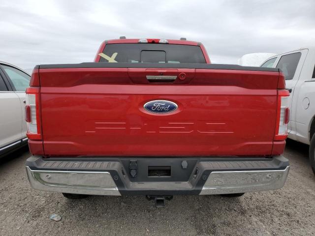 1FTFW1ED9MFB75831 - 2021 FORD F150 SUPERCREW RED photo 6