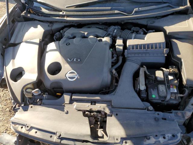 1N4AA5AP9AC858289 - 2010 NISSAN MAXIMA S GRAY photo 11