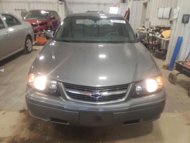 2G1WH55K049184161 - 2004 CHEVROLET IMPALA LS GRAY photo 5