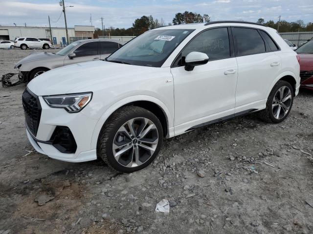 WA1EECF39M1144702 - 2021 AUDI Q3 PREMIUM PLUS S LINE 45 WHITE photo 1