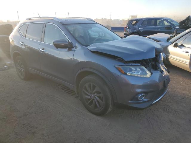 5N1AT2MV5FC838007 - 2015 NISSAN ROGUE S TAN photo 4