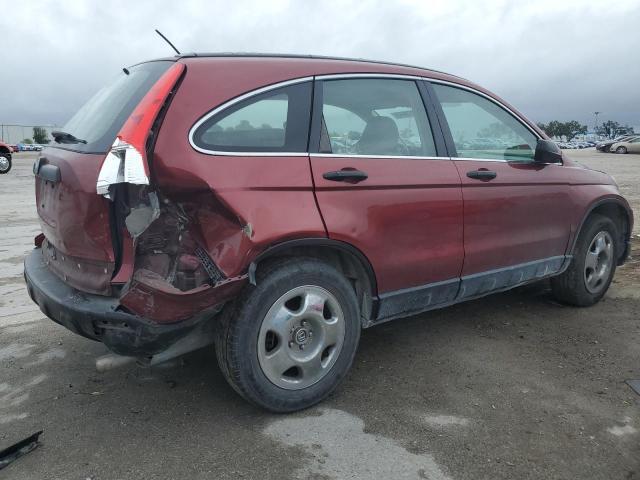 JHLRE48398C048365 - 2008 HONDA CR-V LX BURGUNDY photo 3