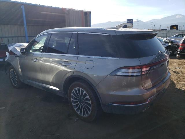 5LM5J7XCXPGL13787 - 2023 LINCOLN AVIATOR RESERVE GRAY photo 2