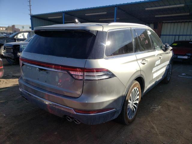 5LM5J7XCXPGL13787 - 2023 LINCOLN AVIATOR RESERVE GRAY photo 3