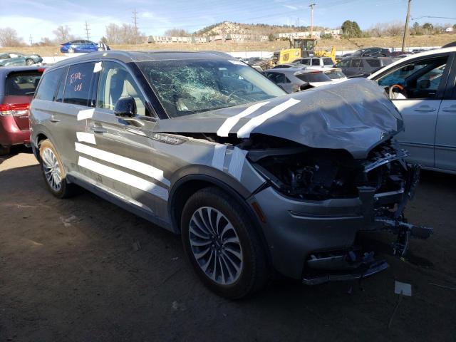 5LM5J7XCXPGL13787 - 2023 LINCOLN AVIATOR RESERVE GRAY photo 4