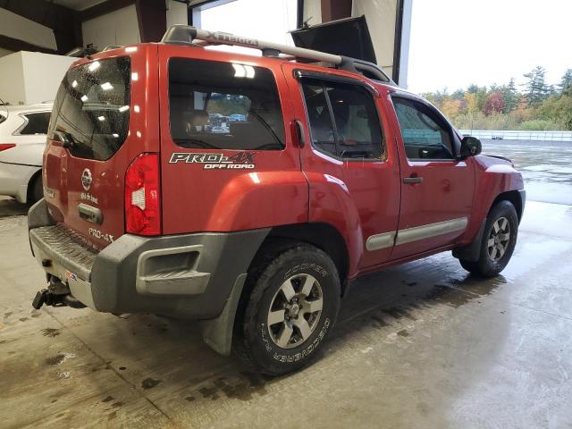 5N1AN0NW7BC501760 - 2011 NISSAN XTERRA OFF ROAD RED photo 3