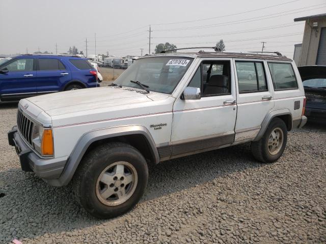 1J4FT58S7ML533630 - 1991 JEEP CHEROKEE LAREDO WHITE photo 1