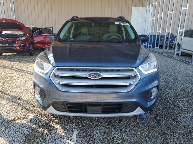 1FMCU0HD1JUC68750 - 2018 FORD ESCAPE SEL BLUE photo 5