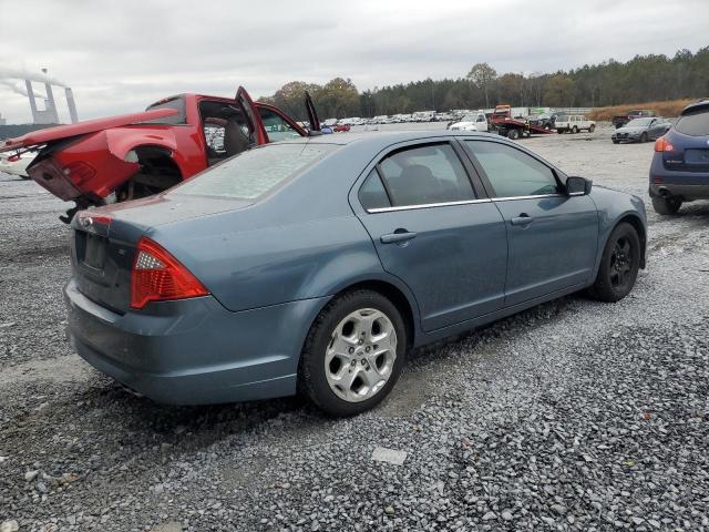 3FAHP0HA0BR224566 - 2011 FORD FUSION SE GREEN photo 3