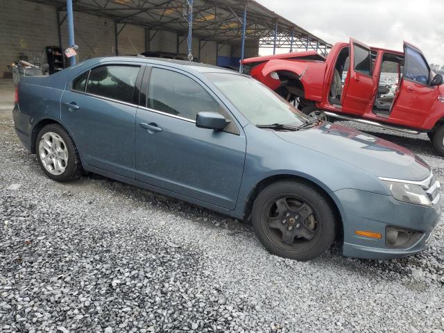 3FAHP0HA0BR224566 - 2011 FORD FUSION SE GREEN photo 4