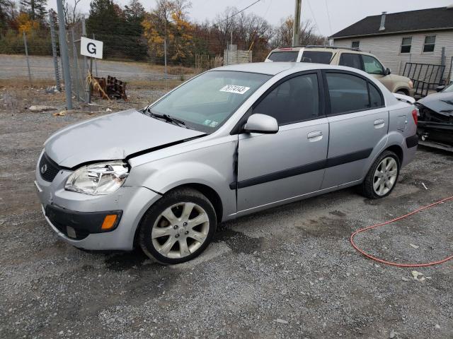 KNADE223796556416 - 2009 KIA RIO BASE SILVER photo 1