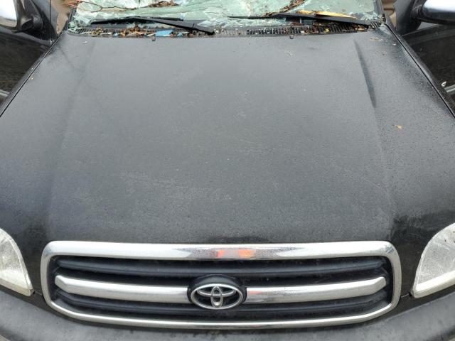 5TBRN34132S283578 - 2002 TOYOTA TUNDRA ACCESS CAB SR5 BLACK photo 11