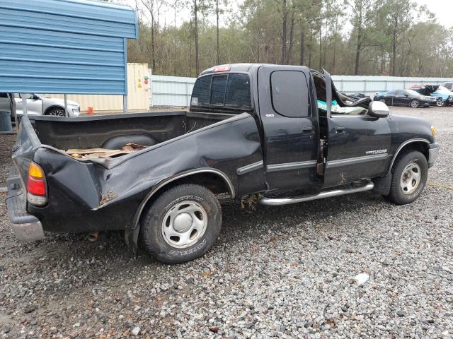 5TBRN34132S283578 - 2002 TOYOTA TUNDRA ACCESS CAB SR5 BLACK photo 3