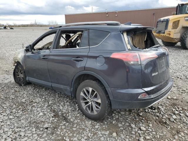 JTMRJREV7JD206598 - 2018 TOYOTA RAV4 HV LE GRAY photo 2