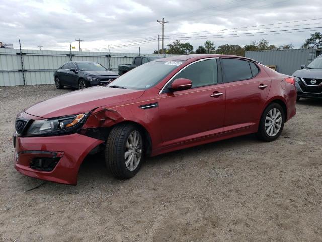 5XXGM4A71FG459180 - 2015 KIA OPTIMA LX RED photo 1