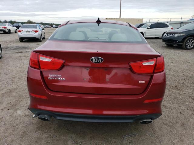 5XXGM4A71FG459180 - 2015 KIA OPTIMA LX RED photo 6