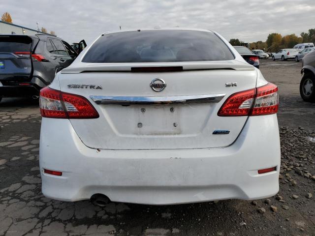 3N1AB7AP0DL560762 - 2013 NISSAN SENTRA S WHITE photo 6