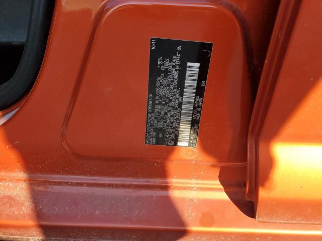 JTLZE4FE4CJ003702 - 2012 TOYOTA SCION XB 橙色 照片 12