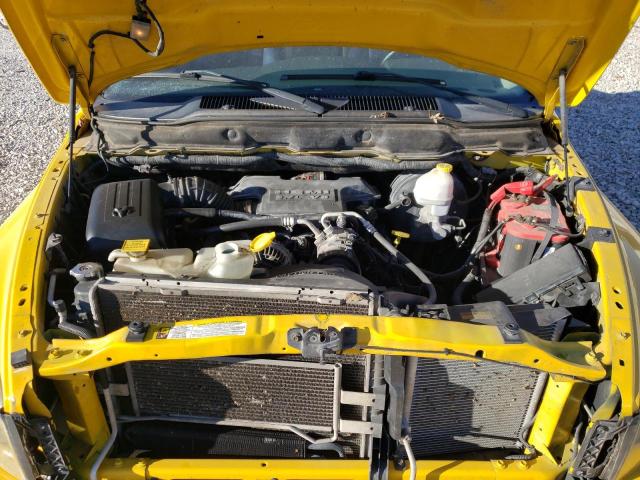 1D7HA18297S273616 - 2007 DODGE RAM 1500 ST YELLOW photo 11