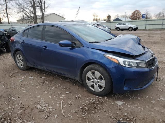 3KPFK4A79JE246237 - 2018 KIA FORTE LX BLUE photo 4