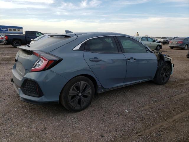 SHHFK7H8XJU210677 - 2018 HONDA CIVIC EXL Կապույտ լուսանկար 3