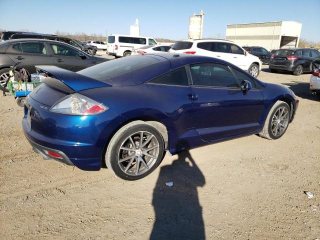 4A3AK34T19E029329 - 2009 MITSUBISHI ECLIPSE GT BLUE photo 3