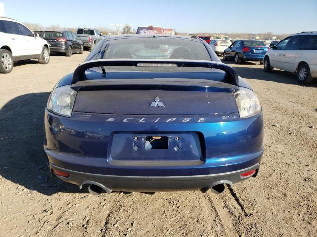 4A3AK34T19E029329 - 2009 MITSUBISHI ECLIPSE GT BLUE photo 6