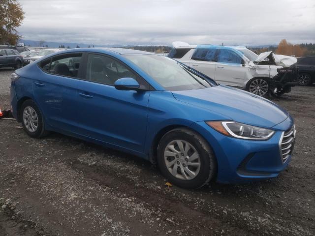 5NPD74LF9JH245100 - 2018 HYUNDAI ELANTRA SE BLUE photo 4