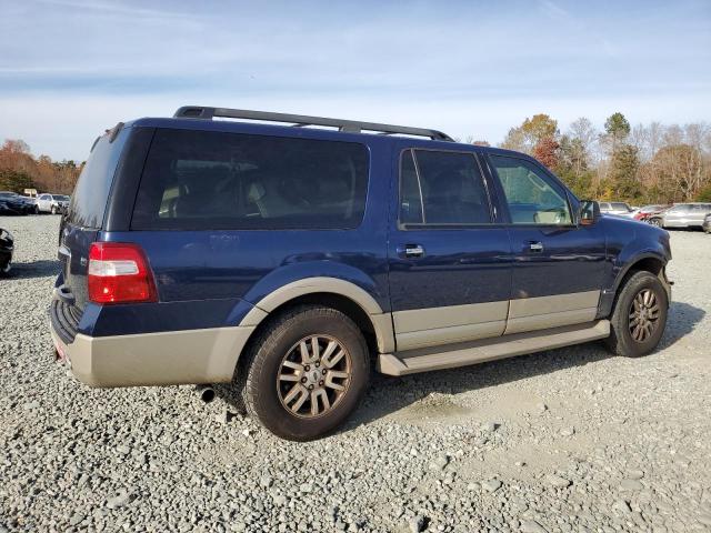 1FMFK185X9EB10639 - 2009 FORD EXPEDITION EL EDDIE BAUER BLUE photo 3