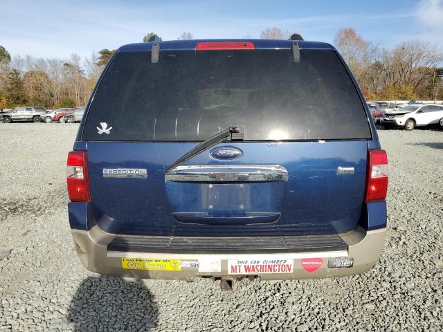 1FMFK185X9EB10639 - 2009 FORD EXPEDITION EL EDDIE BAUER BLUE photo 6