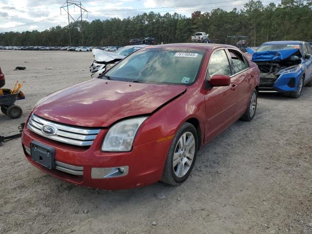 3FAHP08119R175081 - 2009 FORD FUSION SEL RED photo 1