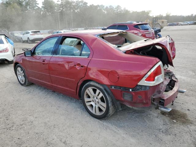 3FAHP08119R175081 - 2009 FORD FUSION SEL RED photo 2