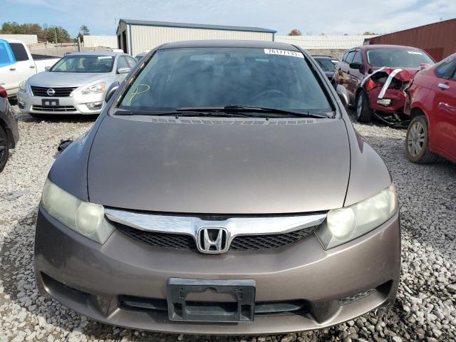 2HGFA1F64AH531340 - 2010 HONDA CIVIC LX-S Մոխրագույն լուսանկար 5