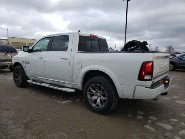 1C6RR7PT1JS175053 - 2018 RAM 1500 LONGHORN WHITE photo 2