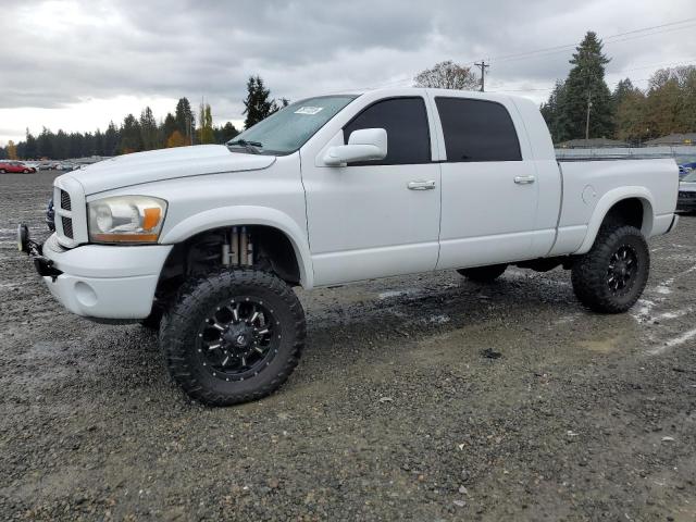 3D7KS29C86G171231 - 2006 DODGE RAM 2500 WHITE photo 1