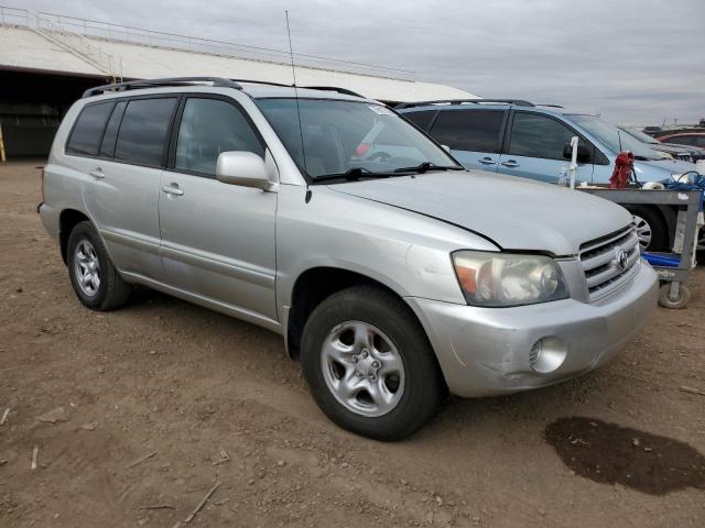 JTEGD21A640085546 - 2004 TOYOTA HIGHLANDER SILVER photo 4