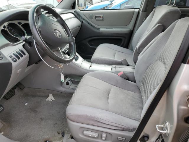 JTEGD21A640085546 - 2004 TOYOTA HIGHLANDER SILVER photo 7