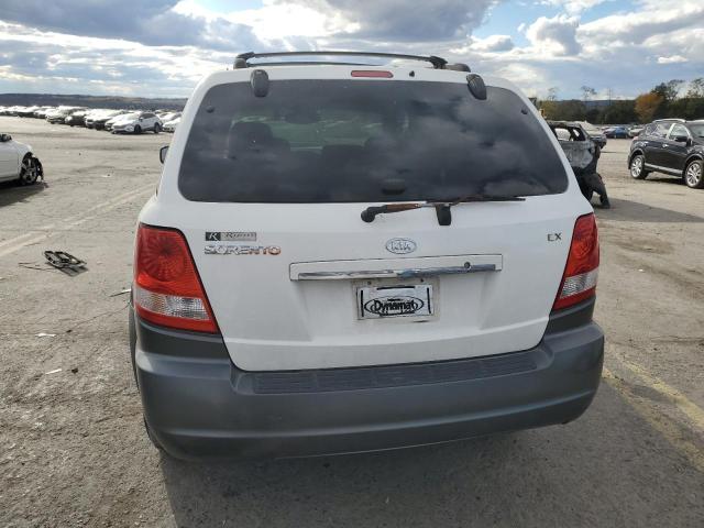 KNDJC733755450720 - 2005 KIA SORENTO EX WHITE photo 6