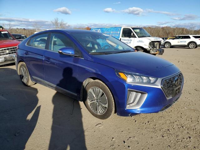 KMHC75LD0NU277988 - 2022 HYUNDAI IONIQ SEL BLUE photo 4